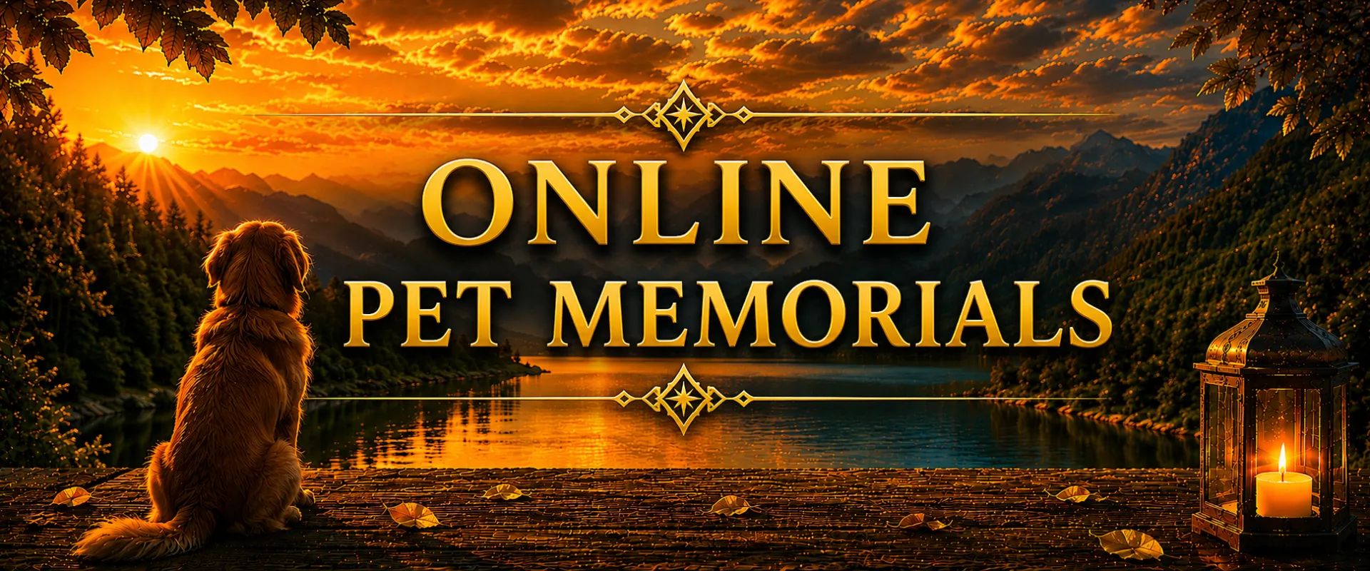 Online Pet Memorial · Forever in Our Hearts