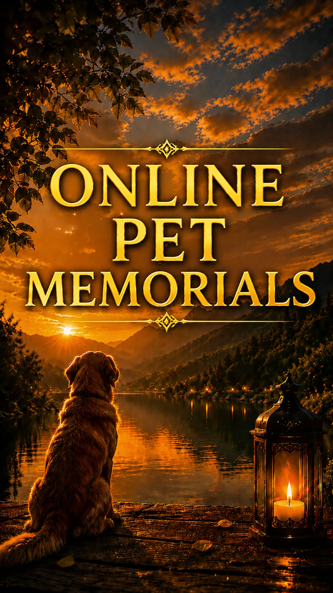 Online Pet Memorial · Forever in Our Hearts